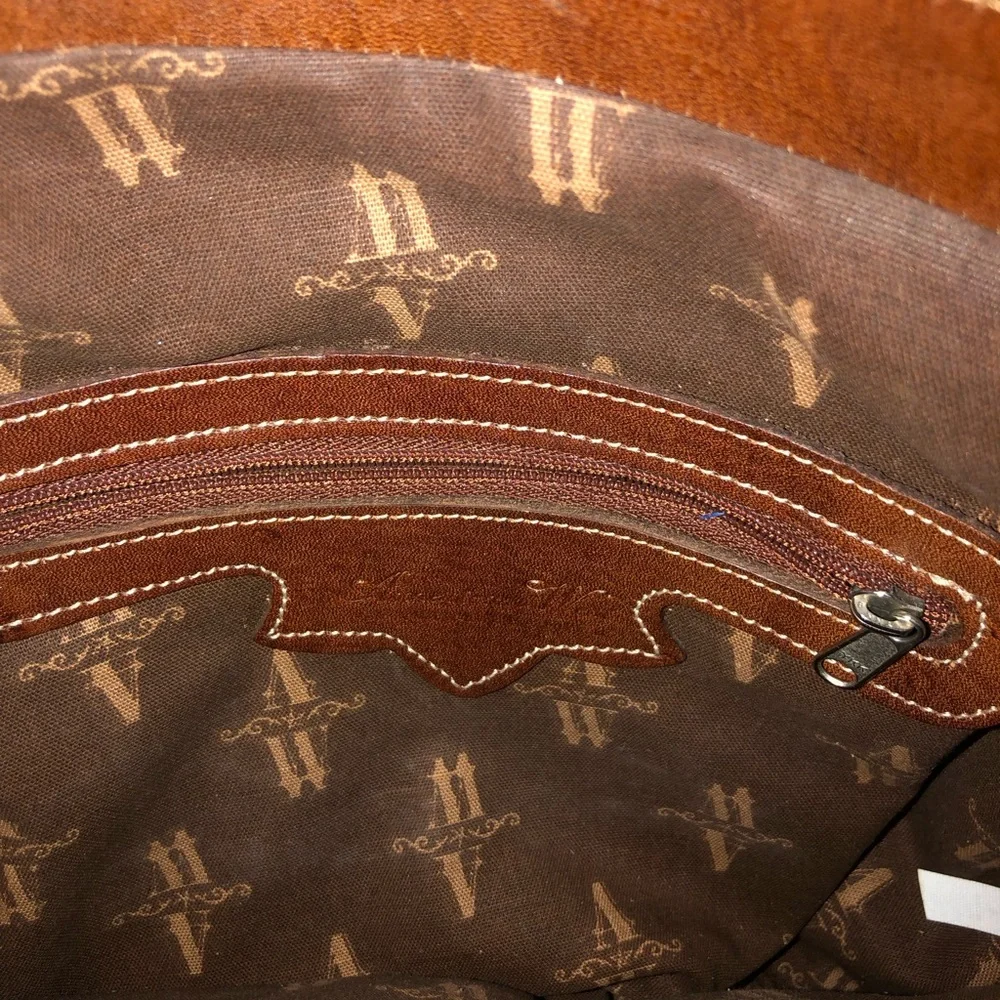American West Hand tooled leather purse ✨💫🐴 - Picture 4 of 10
